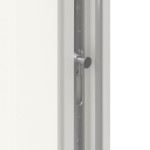 Meeth Haustür Signum PVC 87 RAL 9016-RAL 9016 Detail Schließer