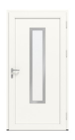 Meeth Haustür Signum Exklusiv PVC 32 RAL 9016-RAL 9016 Frontansicht innen
