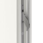 Meeth Haustür Signum Exklusiv PVC 32 RAL 9016-RAL 9016 Detail Schließer
