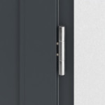 Meeth Haustür Signum Exklusiv PVC 92 RAL 7016-RAL 7016 Detail Bänder