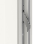 Meeth Haustür Signum Exklusiv PVC 92 RAL 9016-RAL 9016 Detail Schließer