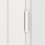 Meeth Haustür Signum Exklusiv PVC 92 RAL 9016-RAL 9016 Detail Bänder