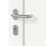 Meeth Haustür Signum Exklusiv PVC 92 RAL 9016-RAL 9016 Detail Oberfläche