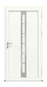 Meeth Haustür Signum Alu 38 RAL 9016-RAL 9016 Frontansicht innen