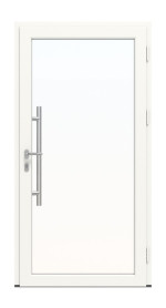 Meeth Haustür Signum Alu 60 RAL 9016-RAL 9016 Frontansicht innen