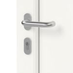 Meeth Haustür Signum Alu 84 RAL 9016-RAL 9016 Detail Oberfläche