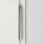Interio Energiespar-Haustür Stahl-Alu Motiv B05 RAL 9016-RAL 9016 Detail Bänder