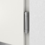 Haustür System S68 2ZA Atena RAL 9016-RAL 9016 Detail Bänder