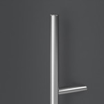 Haustür System S68 2ZA Idalia RAL 7021-RAL 7021 Detail Drücker