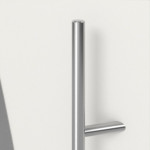 Haustür System S68 2ZA Gaja RAL 9016-RAL 9016 Detail Drücker