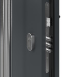 Haustür System S68 2ZA Juventus RAL 7016-RAL 7016 Detail Schließer