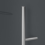 Haustür System S68 2ZA Tytan RAL 7016-RAL 7016 Detail Drücker