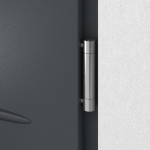 Haustür System S68 2ZA Tytan RAL 7016-RAL 7016 Detail Bänder