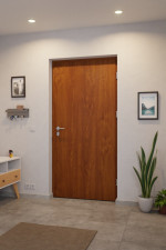 Haustür System S68 ZL ARCTIC Artemida Golden Oak-Golden Oak Stilwelt innen