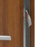 Haustür System S68 ZL ARCTIC Artemida Golden Oak-Golden Oak Detail Schließer