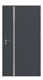 Haustür System S68 ZL ARCTIC Hebe RAL 7016-RAL 7016 Frontansicht innen