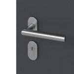 Haustür System S68 ZL ARCTIC Hebe RAL 7016-RAL 7016 Detail Oberfläche