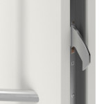Haustür System S68 ZL ARCTIC Hebe RAL 9016-RAL 9016 Detail Schließer
