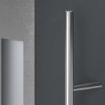 Haustür System S68 ZL ARCTIC Temida RAL 7016-RAL 7016 Detail Drücker