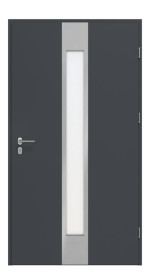 Haustür System S68 ZL ARCTIC Neptun RAL 7016-RAL 7016 Frontansicht innen