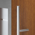 Haustür System S68 ZL ARCTIC Luna Golden Oak-Golden Oak Detail Drücker