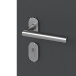 Haustür System S68 ZL ARCTIC Luna Dunkelanthrazit-Dunkelanthrazit Detail Oberfläche