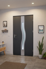 Haustür System S68 ZL ARCTIC Olimpia RAL 7016-RAL 7016 Stilwelt innen