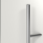 Haustür System S68 ZL ARCTIC Olimpia RAL 9016-RAL 9016 Detail Drücker