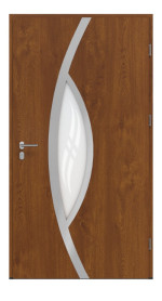 Haustür System S68 ZL ARCTIC Gaja Golden Oak-Golden Oak Frontansicht innen