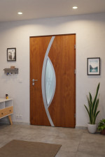Haustür System S68 ZL ARCTIC Gaja Golden Oak-Golden Oak Stilwelt innen