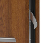 Haustür System S68 ZL ARCTIC Gaja Golden Oak-Golden Oak Detail Schließer