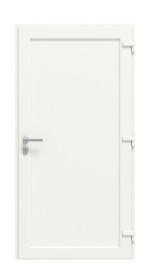 Haustür Smart AL-101 RAL 9016-RAL 9016 Frontansicht innen