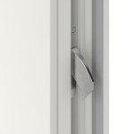 Haustür Smart AL-101 RAL 9016-RAL 9016 Detail Schließer