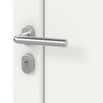 Haustür Smart AL-103 RAL 9016-RAL 9016 Detail Oberfläche