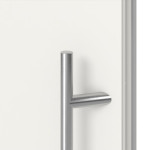Haustür Smart AL-107 RAL 9016-RAL 9016 Detail Drücker