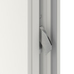 Haustür Smart AL-107 RAL 9016-RAL 9016 Detail Schließer