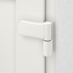 Haustür Smart AL-107 RAL 9016-RAL 9016 Detail Bänder