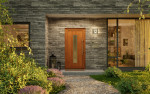 Haustür Kunststoff Premium F003 Golden Oak-RAL 9016 Stilwelt main