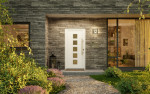 Haustür Kunststoff Premium F009 RAL 9016-RAL 9016 Stilwelt main