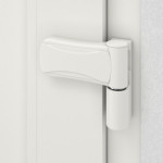 Haustür Kunststoff Premium F016 RAL 7016-RAL 9016 Detail Bänder