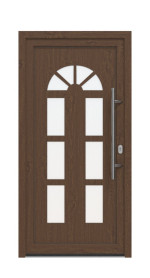 Haustür Kunststoff Premium F026 Sherwood-Sherwood Frontansicht außen