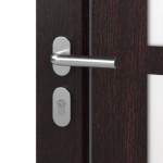 Haustür Kunststoff Premium F026 Mahagoni-Mahagoni Detail Oberfläche