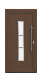 Haustür Kunststoff Premium F027 Sherwood-Sherwood Frontansicht außen