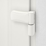 Haustür Kunststoff Premium F039 RAL 7016-RAL 9016 Detail Bänder