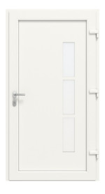 Haustür Kunststoff Premium F041 Sherwood-RAL 9016 Frontansicht innen