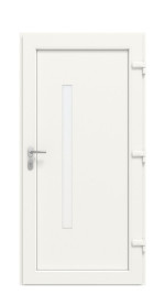 Haustür Kunststoff Premium F047 RAL 9016-RAL 9016 Frontansicht innen
