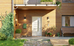Haustür Kunststoff Premium F047 RAL 9016-RAL 9016 Stilwelt main