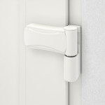 Haustür Kunststoff Premium F047 RAL 9016-RAL 9016 Detail Bänder