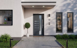 Haustür Kunststoff Premium F047 RAL 7016-RAL 7016 Stilwelt main