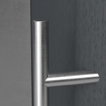 Haustür Kunststoff Premium F047 RAL 7016-RAL 7016 Detail Drücker